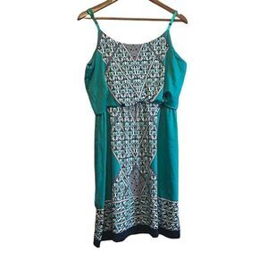 Maurices tank top dress Aztec print size large ￼‎